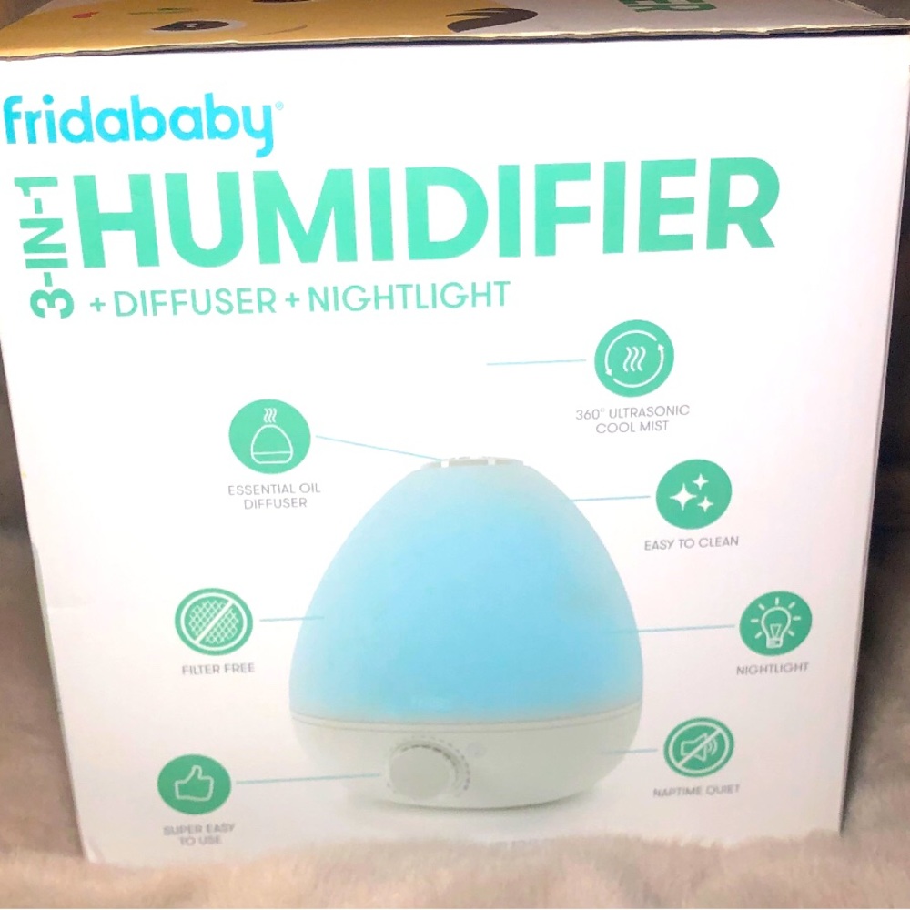 Frida Baby | 3-in-1 Humidifier + Diffuser + Nightlight